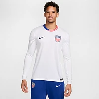 USMNT 2024 Stadium Home Men's Nike Dri-FIT Soccer Long-Sleeve Replica Jersey