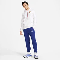 FC Barcelona Club Men's Nike Soccer French Terry Pullover Hoodie