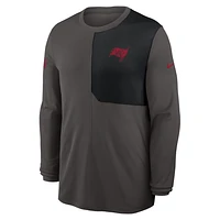 Tampa Bay Buccaneers Sideline Coach Men's Nike Dri-FIT NFL Long-Sleeve Top