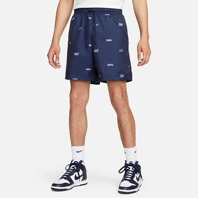 Nike Club Men's Woven Allover Print Flow Shorts