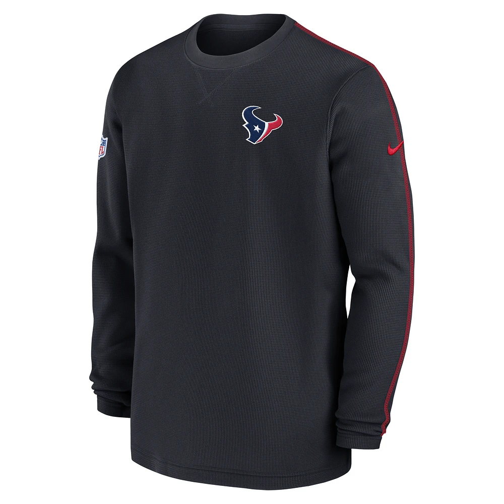 Houston Texans Sideline Coach Men’s Nike NFL Long-Sleeve Top