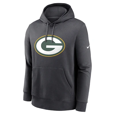 Green Bay Packers Club Logo Men's Nike NFL Pullover Hoodie