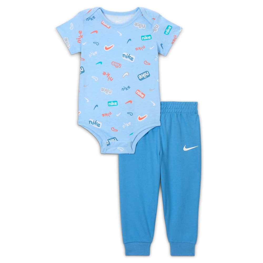 Nike E1D1 Baby Short Sleeve Bodysuit and Pants Set