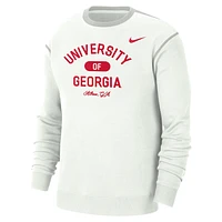 Georgia Men's Nike College Crew-Neck Top