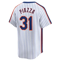 Mike Piazza New York Mets Cooperstown Men's Nike Dri-FIT ADV MLB Limited Jersey