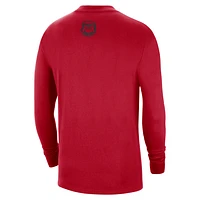 Georgia Men's Nike College Long-Sleeve Max90 T-Shirt