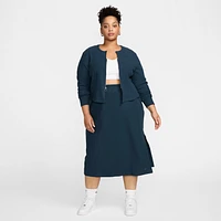 Nike Sportswear Chill Rib Women's Slim Midi Skirt (Plus Size)