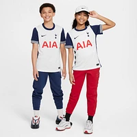 Tottenham Hotspur 2024/25 Stadium Home Big Kids' Nike Dri-FIT Soccer Replica Jersey