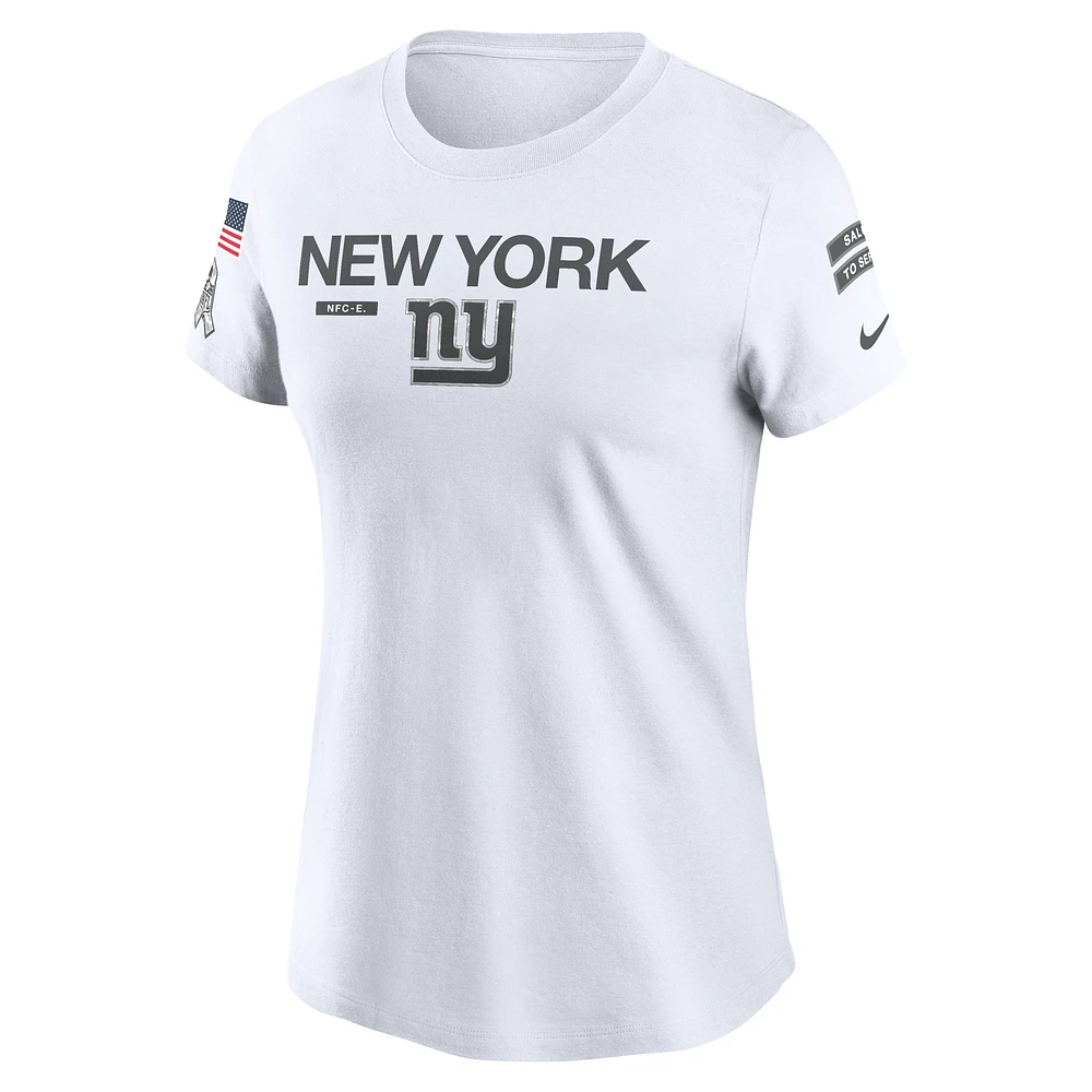 New York Giants Salute to Service Legend Women's Nike NFL T-Shirt