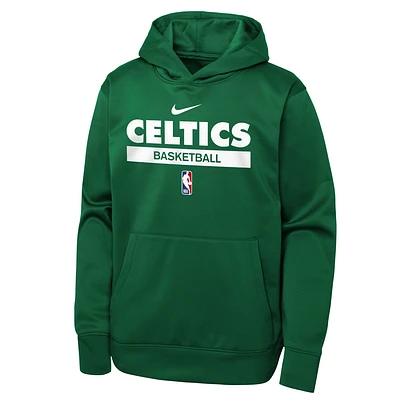 Boston Celtics Spotlight Big Kids' Nike Dri-FIT NBA Pullover Hoodie