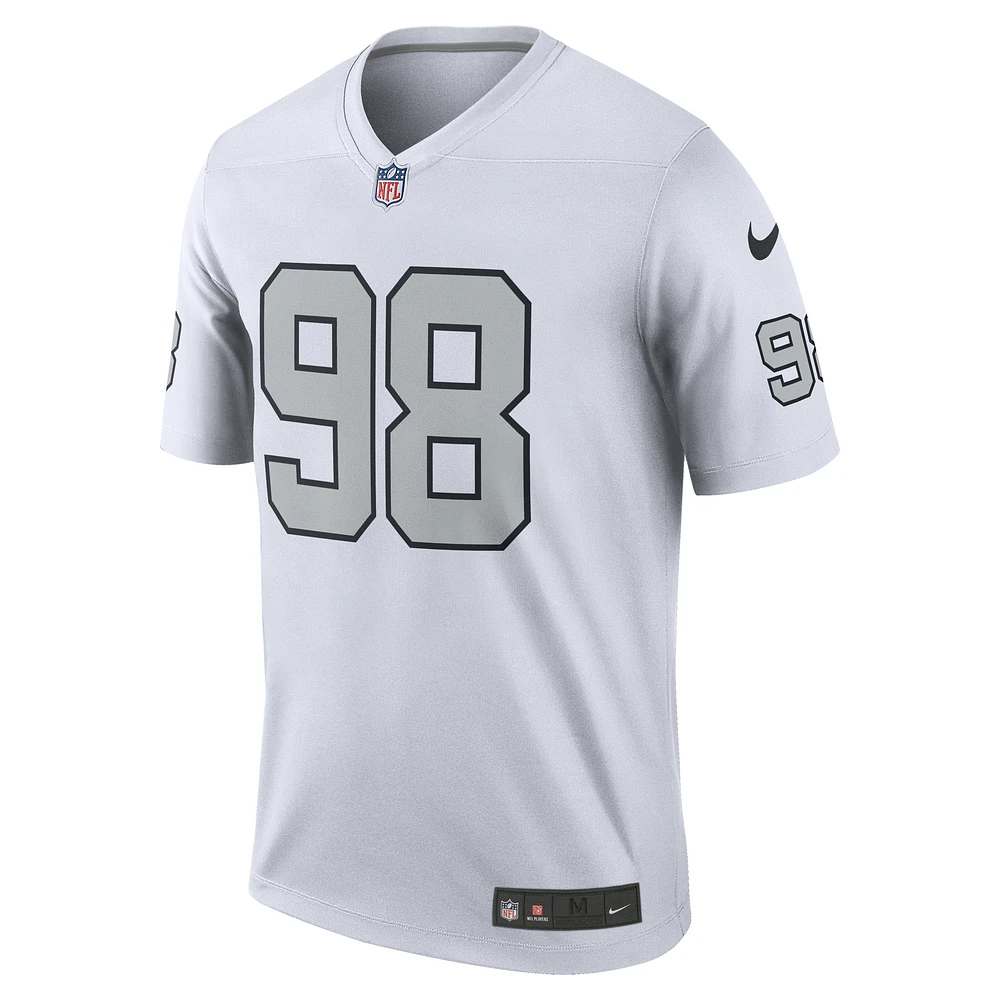 Maxx Crosby Las Vegas Raiders Men's Nike Dri-FIT NFL Legend Jersey