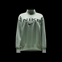 Nike Sportswear Phoenix Fleece Women's Oversized 1/4-Zip Logo Top