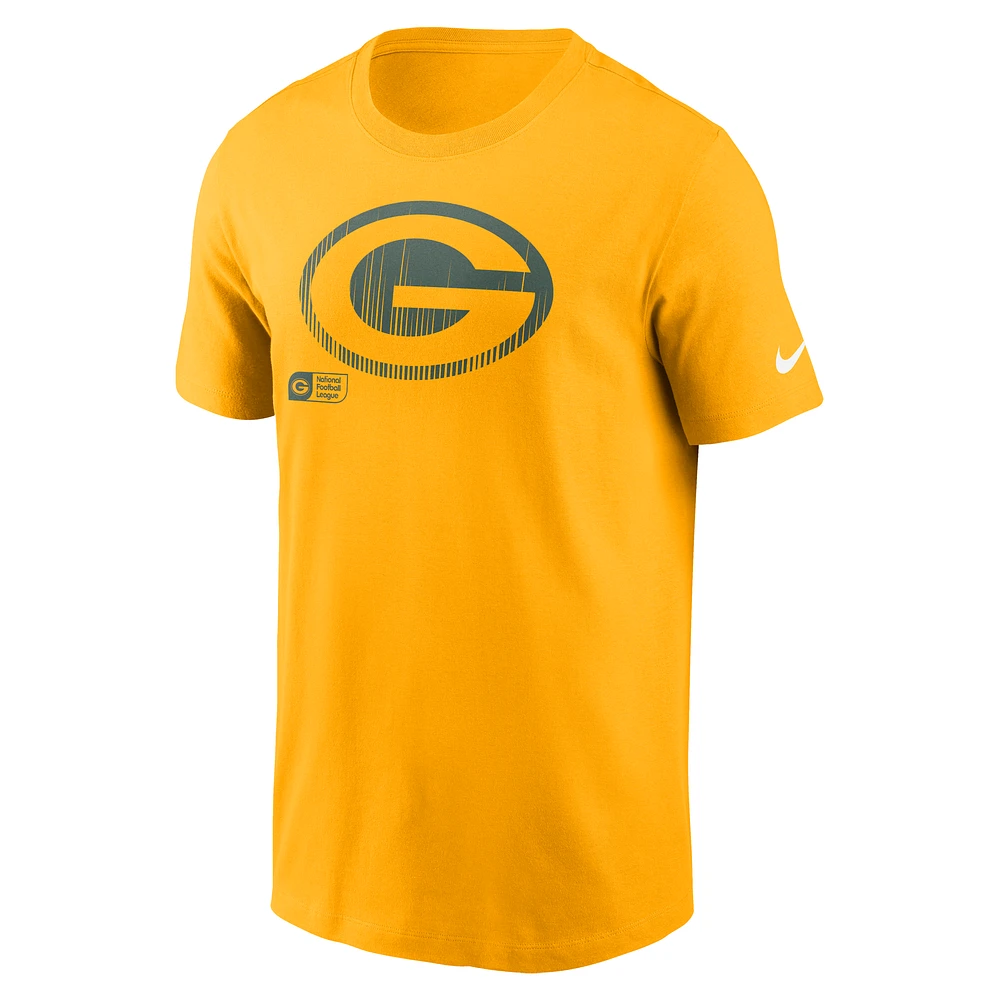 Green Bay Packers Primetime Wordmark Essential Men's Nike NFL T-Shirt