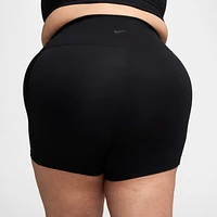 Nike One Wrap Women's High-Waisted 5" Biker Shorts (Plus Size)