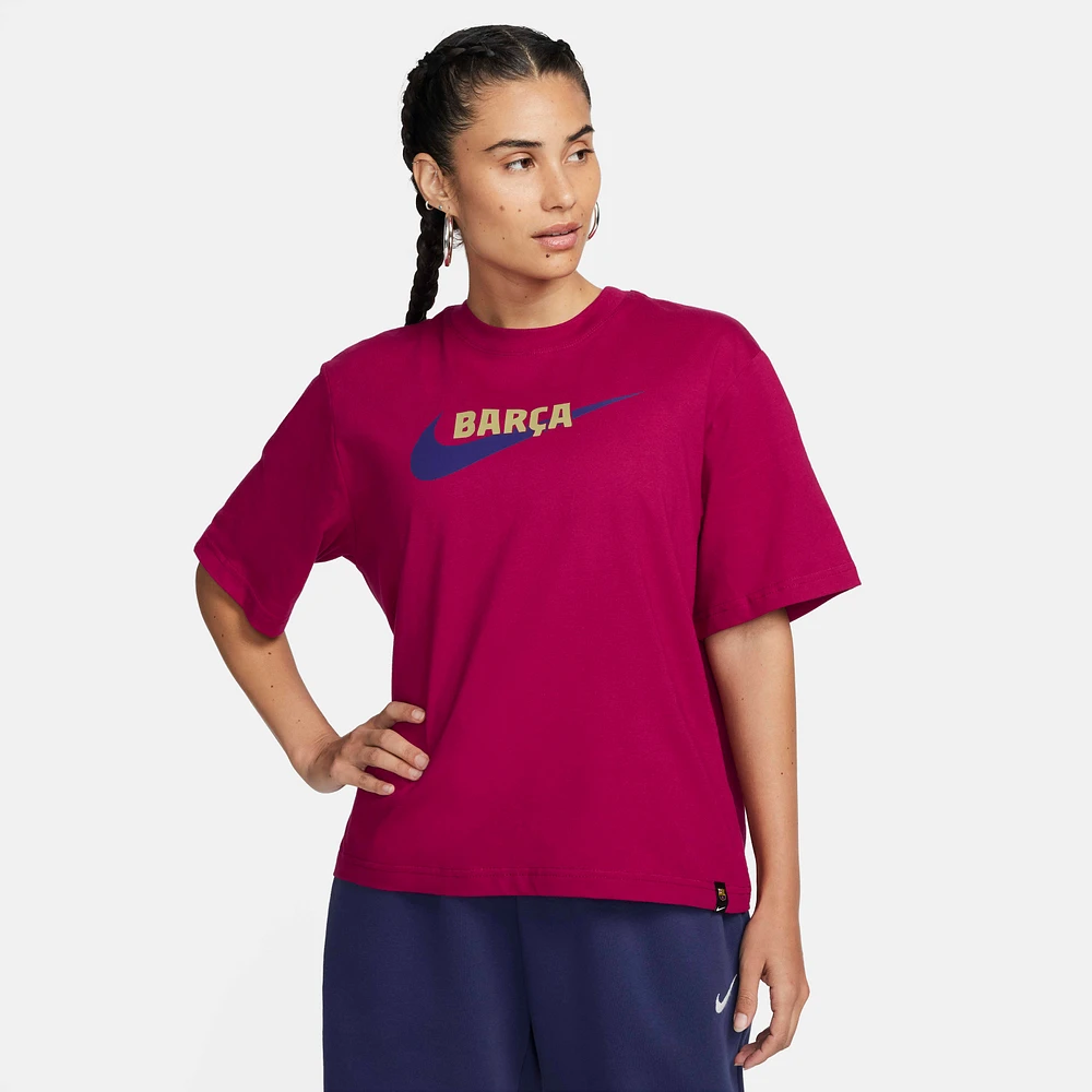 FC Barcelona Women's Nike Soccer Boxy T-Shirt