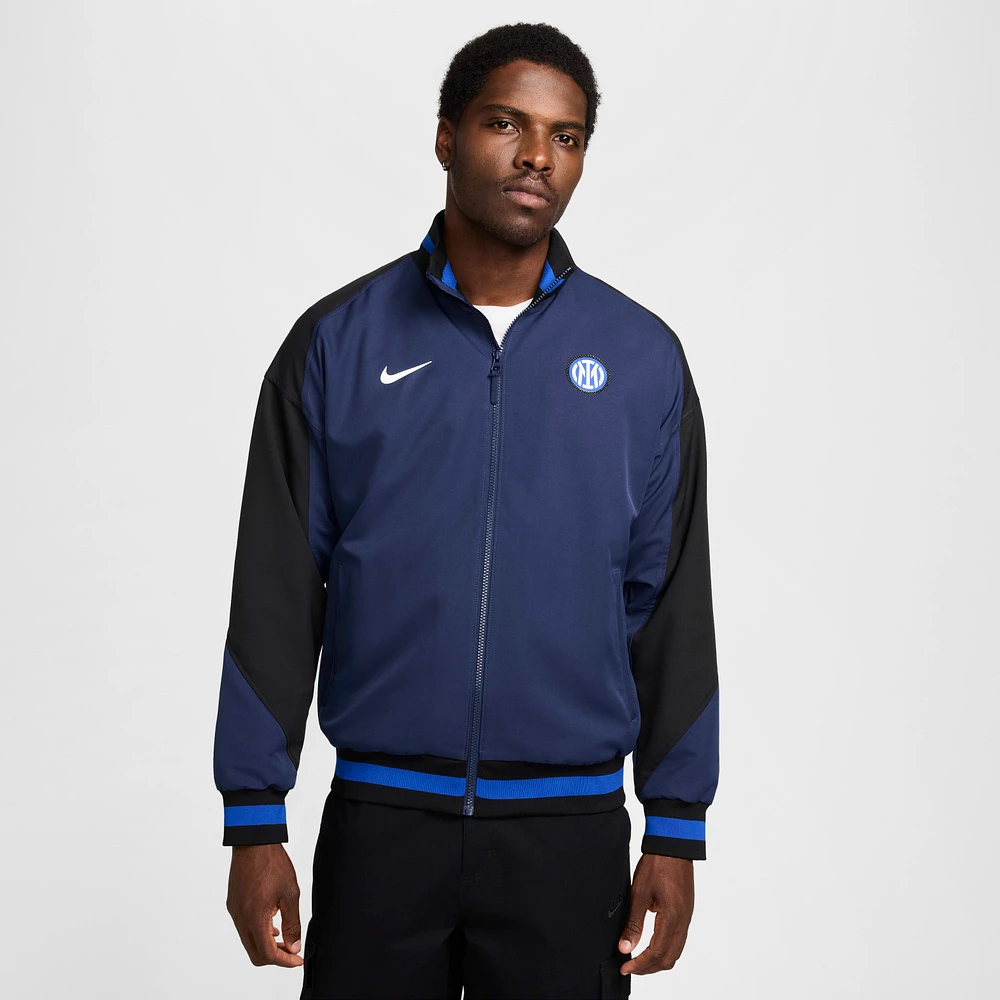 Inter Milan Strike Men's Nike Dri-FIT Soccer Anthem Jacket