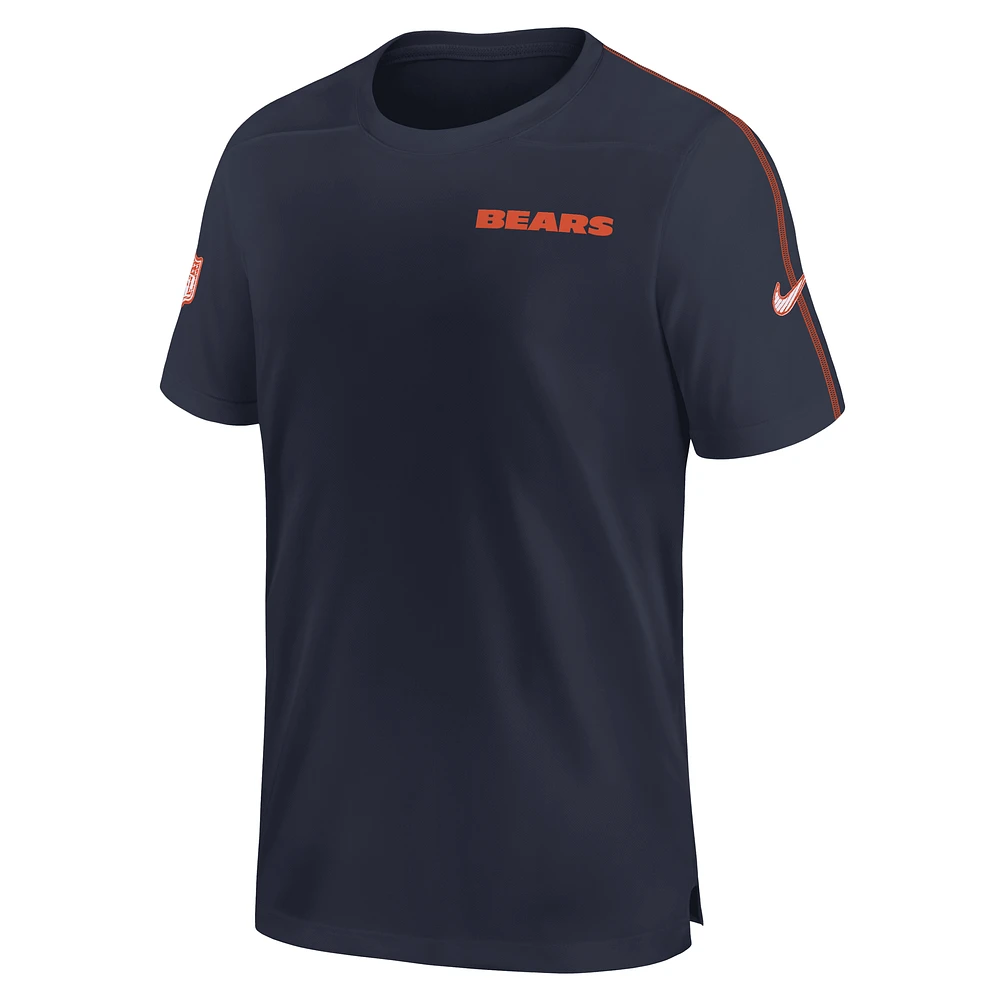 Chicago Bears Sideline Coach Men's Nike Dri-FIT NFL Top