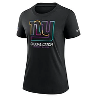 New York Giants Crucial Catch Women's Nike NFL T-Shirt