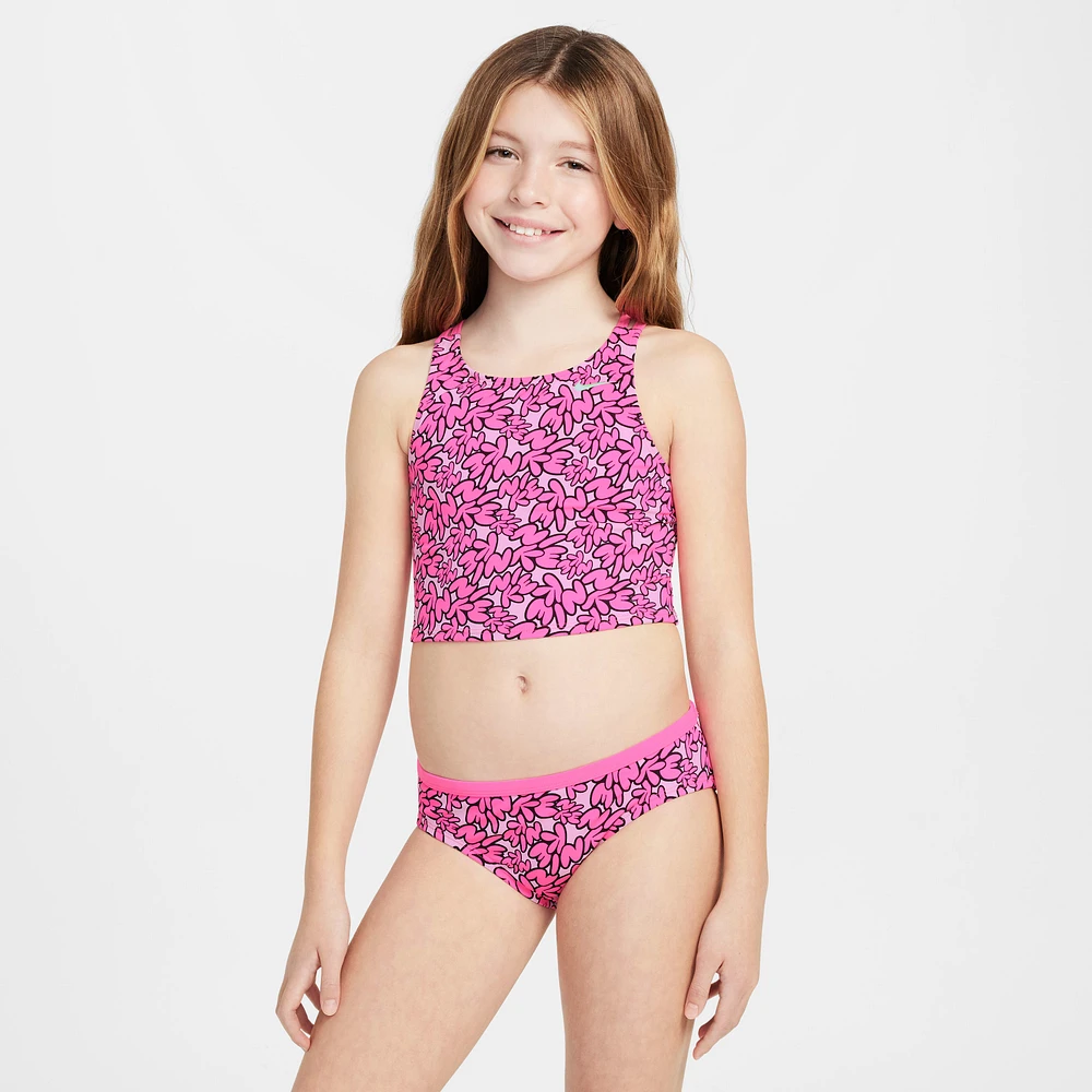 Nike Swim Big Kids' (Girls') Spiderback Midkini Set