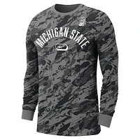 Michigan State Men's Nike College Crew-Neck Long-Sleeve T-Shirt