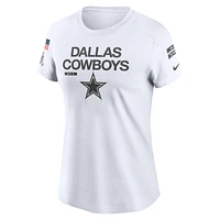 Dallas Cowboys Salute to Service City Edge Women's Nike NFL T-Shirt