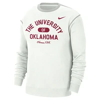 Oklahoma Men's Nike College Crew-Neck Top