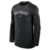 Colorado Rockies Authentic Collection Game Time Men's Nike Dri-FIT MLB Long-Sleeve T-Shirt