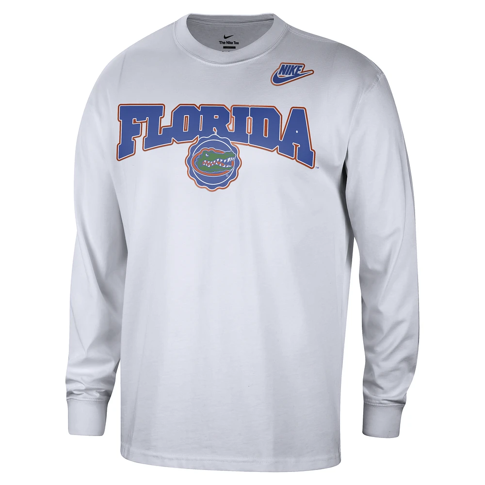 Florida Max90 Men's Nike College Crew-Neck Long-Sleeve T-Shirt