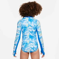 Nike Swim Big Kids' (Girls') Long-Sleeve One-Piece Swimsuit