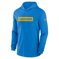 Los Angeles Chargers Sideline Men's Nike Dri-FIT NFL Long-Sleeve Hooded Top