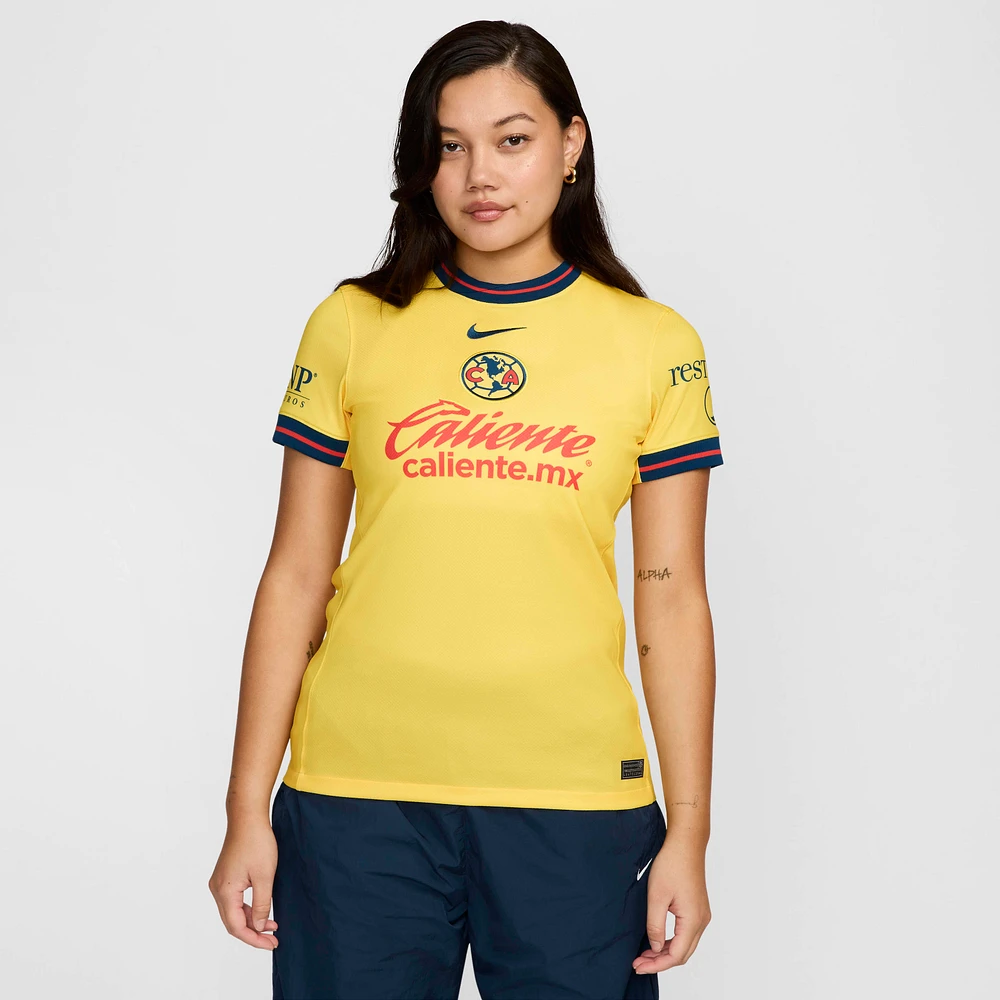 Club América 2024/25 Stadium Home Women's Nike Dri-FIT Soccer Replica Jersey