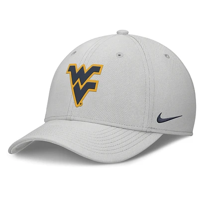 West Virginia Rise Practice Swoosh Men's Nike Dri-FIT College Hat
