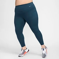 Nike Universa Women's Medium-Support High-Waisted 7/8 Leggings with Pockets (Plus Size)