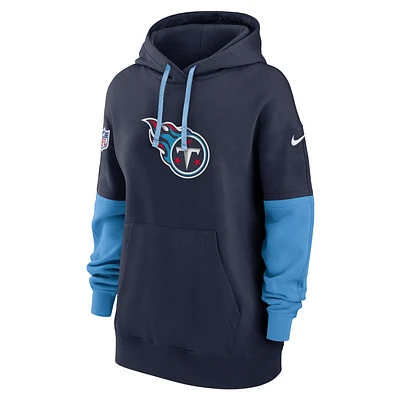 Tennessee Titans Sideline Essential Women's Nike NFL Pullover Hoodie