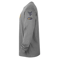 West Virginia Fast Break Men's Nike College Long-Sleeve T-Shirt