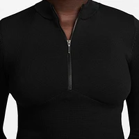 Nike Sportswear Chill Knit Women's Slim Long-Sleeve Cropped Sweater 1/2-Zip Top