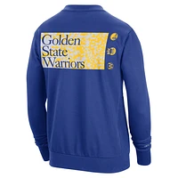 Golden State Warriors Standard Issue Men's Nike Dri-FIT NBA Crew-Neck Sweatshirt