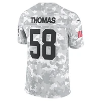 Travis Kelce Kansas City Chiefs Salute to Service Men's Nike Dri-FIT NFL Limited Jersey