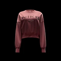 Nike Sportswear Phoenix Fleece Women's Over-Oversized Crew-Neck Logo Sweatshirt