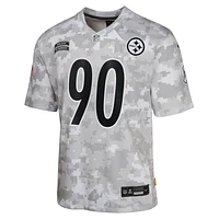 T.J. Watt Pittsburgh Steelers Salute to Service Big Kids' Nike Dri-FIT NFL Limited Jersey