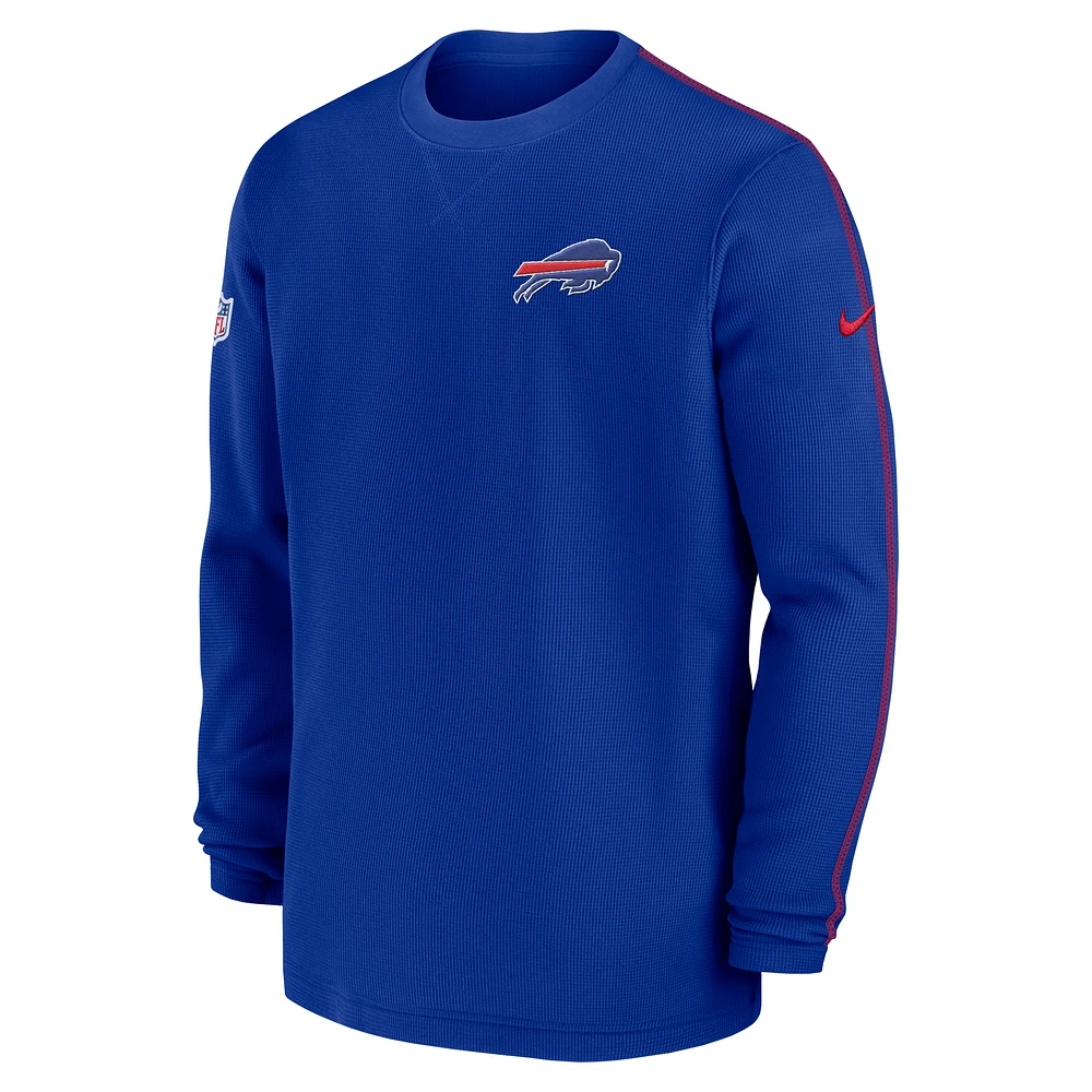 Buffalo Bills Sideline Coach Men’s Nike NFL Long-Sleeve Top