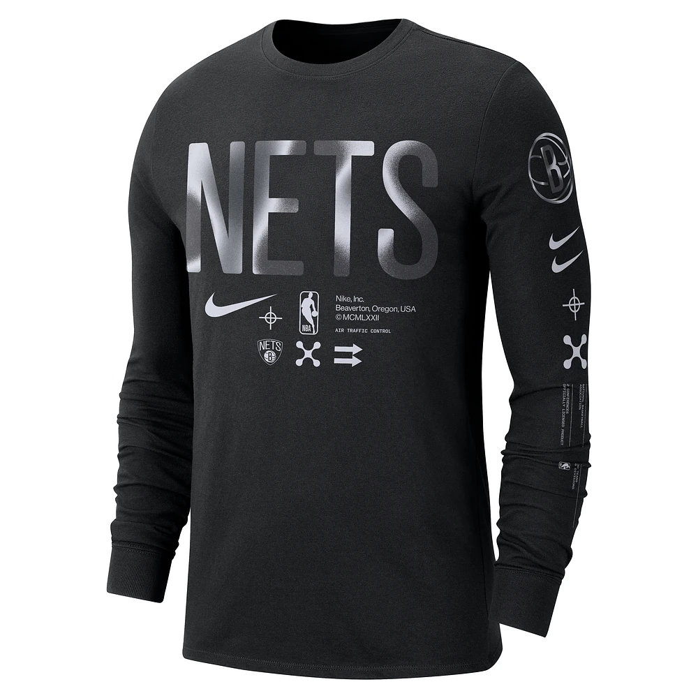 Brooklyn Nets Men's Nike NBA Long-Sleeve T-Shirt