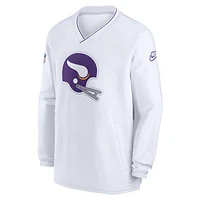 Minnesota Vikings Logo Men's Nike NFL Long-Sleeve Windshirt