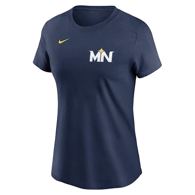 Carlos Correa Minnesota Twins City Connect Fuse Women's Nike MLB T-Shirt