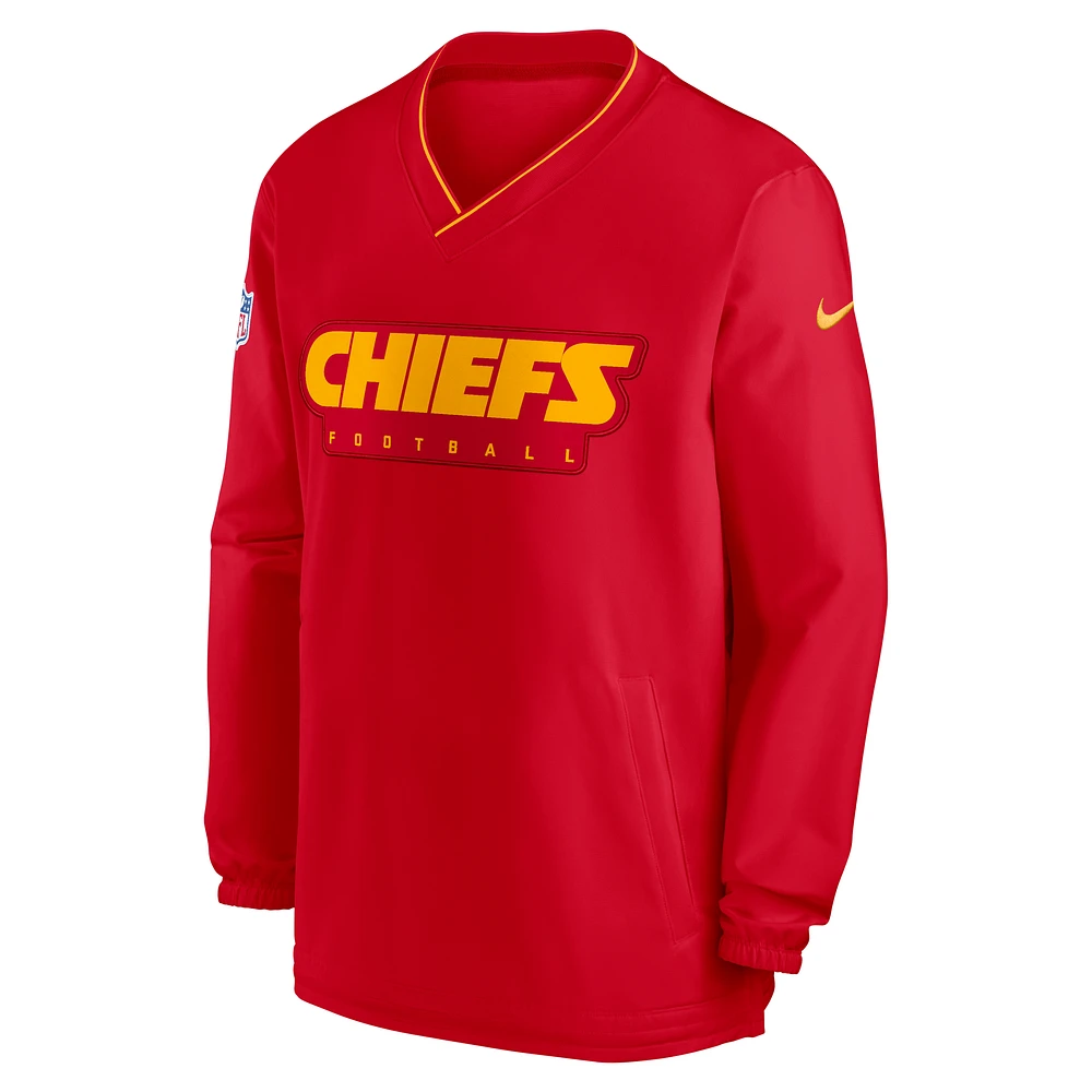 Kansas City Chiefs Sideline Men's Nike NFL Long-Sleeve Windshirt