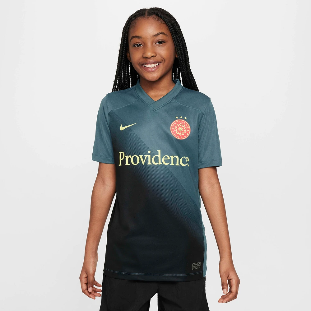 Portland Thorns FC 2024 Stadium Secondary Big Kids' Nike Dri-FIT NWSL Replica Jersey