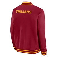 USC Trojans Sideline Men's Nike College Full-Zip Bomber Jacket