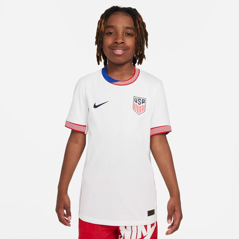 USMNT 2024 Match Home Big Kids' Nike Dri-FIT ADV Soccer Authentic Jersey