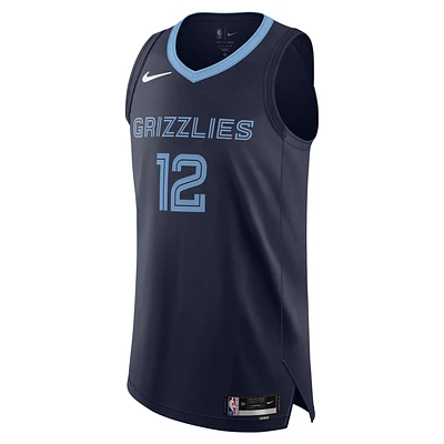 Grizzlies Icon Edition 2020 Men's Nike NBA Authentic Jersey