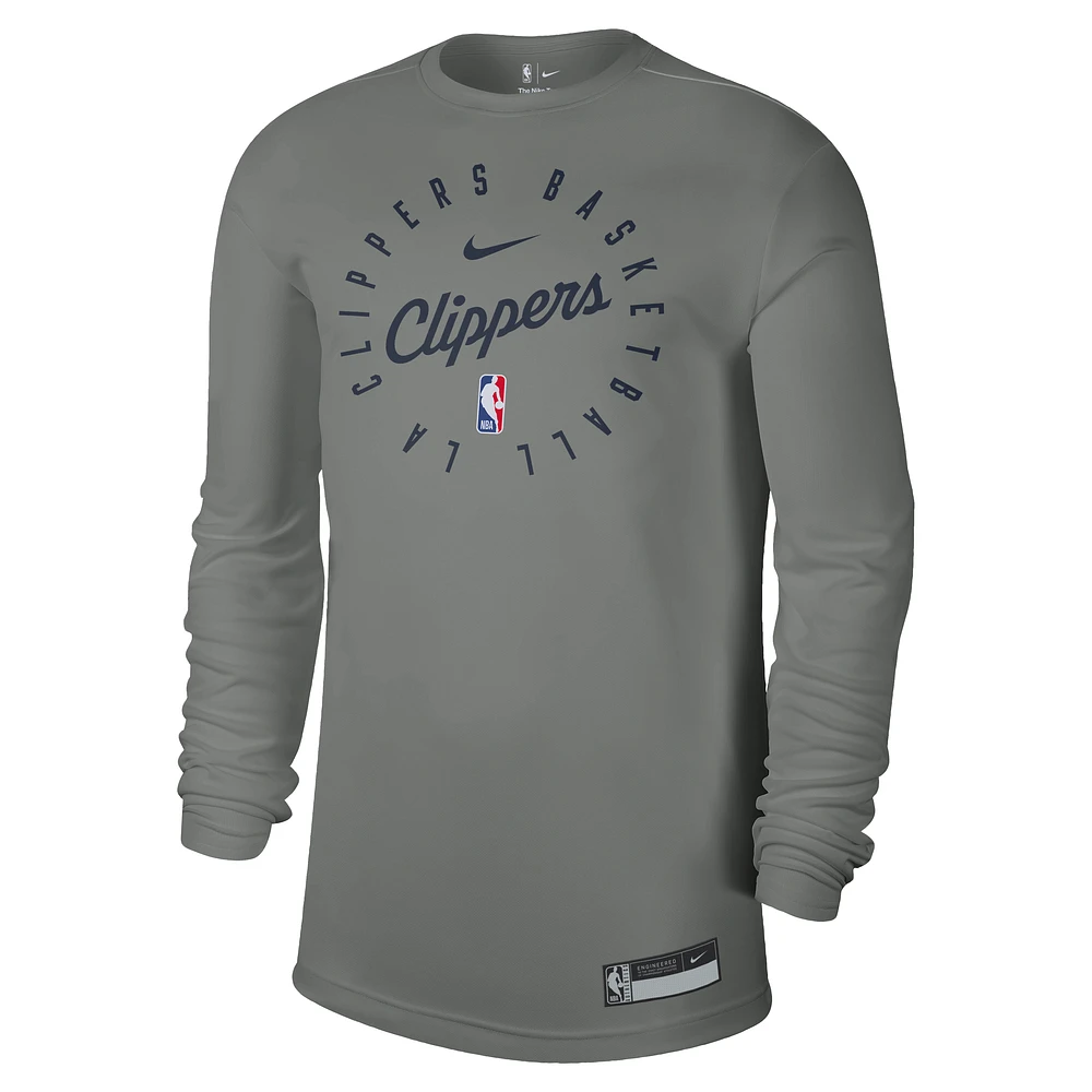 LA Clippers Men's Nike Dri-FIT NBA Long-Sleeve T-Shirt